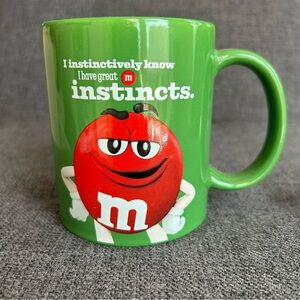 M&M's Red Green Mug 11 oz